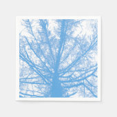 SERVIETTE EN PAPIER ARBRE D'HIVER (Devant)