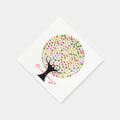 Serviette En Papier Arbre multifruit Thunder_Cove (Coin)