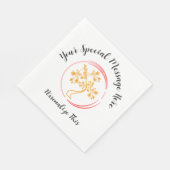 Serviette En Papier Arbre oriental de la vie Survivor Party Napkins (Coin)