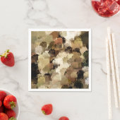 SERVIETTE EN PAPIER ARBRES (En situation)