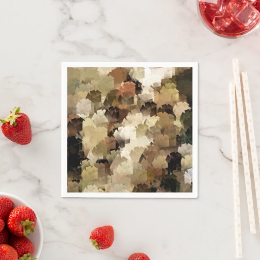 SERVIETTE EN PAPIER ARBRES (En situation)