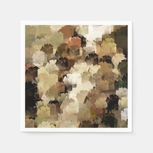 SERVIETTE EN PAPIER ARBRES (Devant)