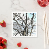SERVIETTE EN PAPIER ARBRES (En situation)