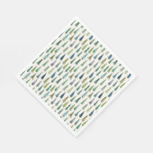 Serviette En Papier Arbres de Noël lunaires (Coin)