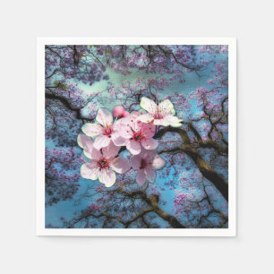 Serviette En Papier Arbres Jacaranda