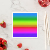 Serviette En Papier Arc arc-en-ciel (En situation)