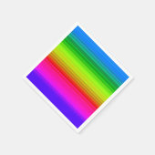 Serviette En Papier Arc arc-en-ciel (Coin)