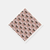 Serviette En Papier Arc arc-en-ciel d'Halloween (Coin)