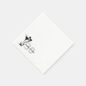 Serviette En Papier Arc de Martini (Coin)