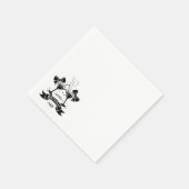 Serviette En Papier Arc de naissance Martini (Coin)