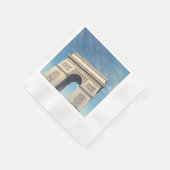 Serviette En Papier Arc de Triomphe Paris (Coin)