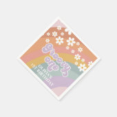 Serviette En Papier Arc en arc-en-ciel super (Coin)