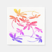 Serviette En Papier Arc-en-ciel (Devant)