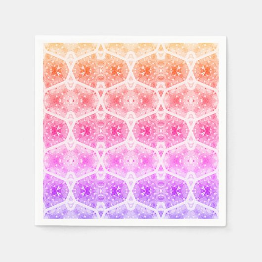 Serviette En Papier Arc-en-ciel (Devant)