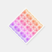 Serviette En Papier Arc-en-ciel (Coin)