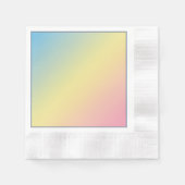 Serviette En Papier Arc-en-ciel (Devant)