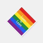 Serviette En Papier Arc-en-ciel (Coin)