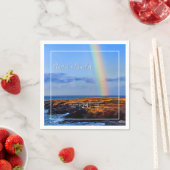Serviette En Papier Arc en ciel, Espoir & Bonheur, Mariage (En situation)