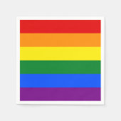 Serviette En Papier Arc-en-ciel LGBT Pride (Devant)