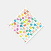 Serviette En Papier Arc-en-ciel, papier de grue (Coin)