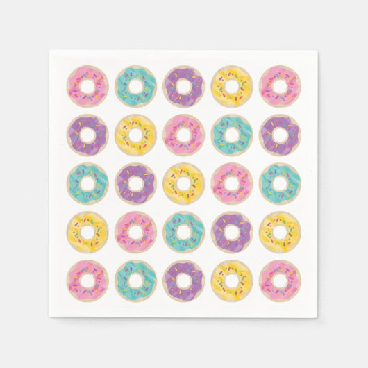 Serviette En Papier Arc en ciel Saupoudrer les serviettes de la Boutiq (Devant)