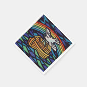 Serviette En Papier Arche de Noé avec Saint-Esprit (Coin)