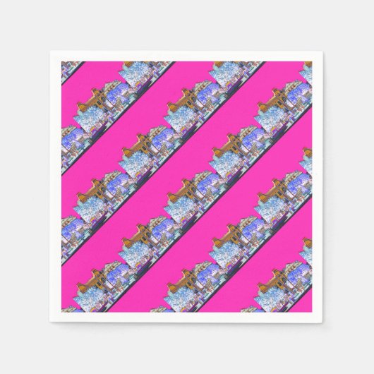 Serviette En Papier Architecture de Grodno Bélarus (Devant)