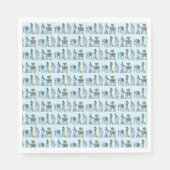 Serviette En Papier Architecture de New York City NYC Hanoukka (Devant)