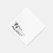 Serviette En Papier Arcs de naissance Martini (Coin)