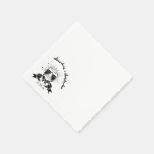 Serviette En Papier Arcs Martini (Coin)