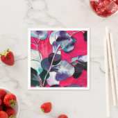 Serviette En Papier Ardoise feuille gomme (En situation)