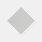 Serviette En Papier Argentée (Coin)