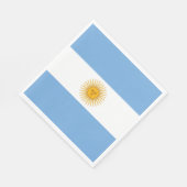 Serviette En Papier Argentina flag (Coin)