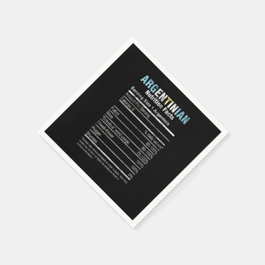 Serviette En Papier Argentine Peuple Patrimoine Descent Nutr argentin (Coin)