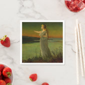 Serviette En Papier Ariane à Naxos John Atkinson Grimshaw (En situation)