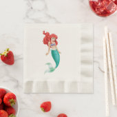 Serviette En Papier Ariel Napkins (En situation)