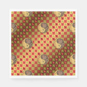 Serviette En Papier Aries & Earth Dragon (Devant)