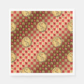 Serviette En Papier Aries et rat de feu (Devant)