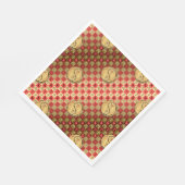 Serviette En Papier Aries et rat de feu (Coin)