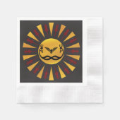 Serviette En Papier Arizona Sud-Ouest Sun Kokopelli (Devant)