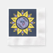 Serviette En Papier Arizona Sud-Ouest Sun Kokopelli (Devant)