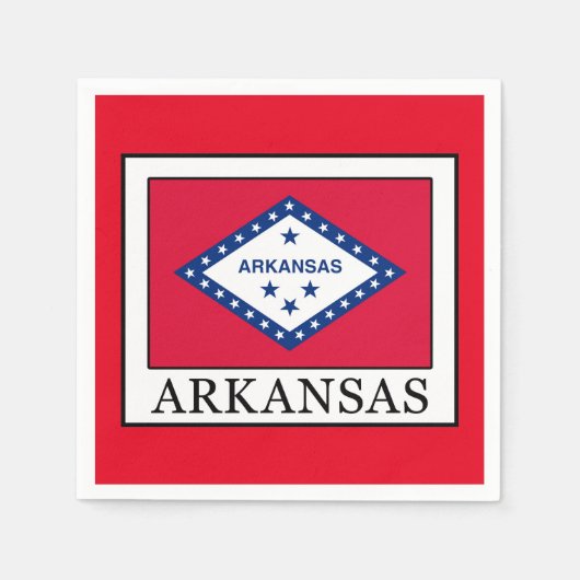 Serviette En Papier Arkansas (Devant)