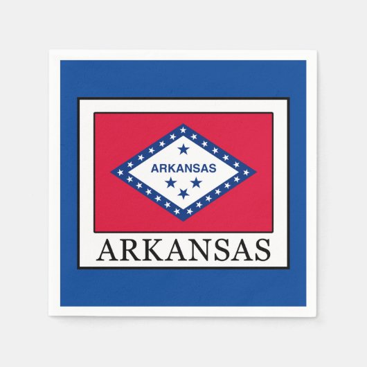 Serviette En Papier Arkansas (Devant)