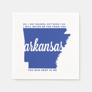 Serviette En Papier arkansas   paroles de chanson   bleu