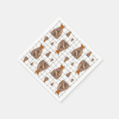 Serviette En Papier Armadillo, diplômé d'Orange Texas (Coin)