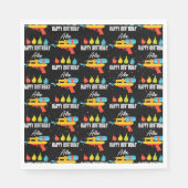 Serviette En Papier Arme à eau et ballons fête d'été (Devant)