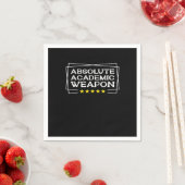 Serviette En Papier Arme universitaire absolue Chill classique (En situation)