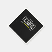 Serviette En Papier Arme universitaire absolue Chill classique (Coin)