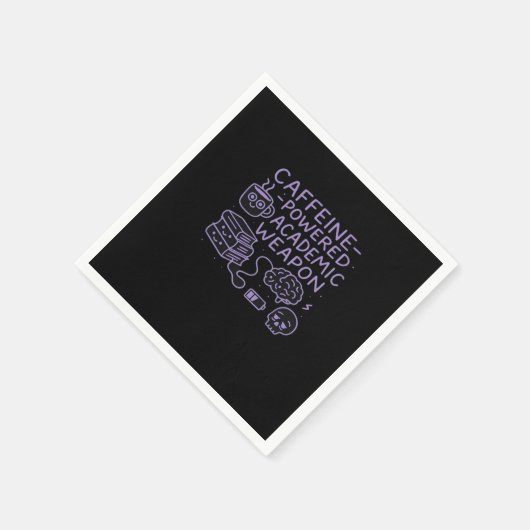 Serviette En Papier Arme universitaire classique alimentée par la café (Coin)