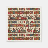 Serviette En Papier Armoiries anciennes de Wallonie (Devant)